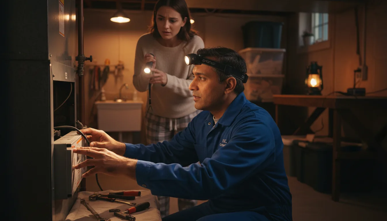 Emergency HVAC Repair in Strasburg, ND near me · HVAC